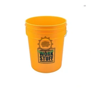 WORK STUFF - zuta kanta sa crnim separataorom