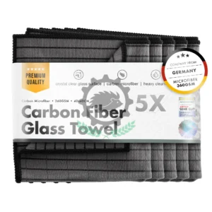 Chemicalworkz Karbon Fiber Krpe za Staklo 5kom