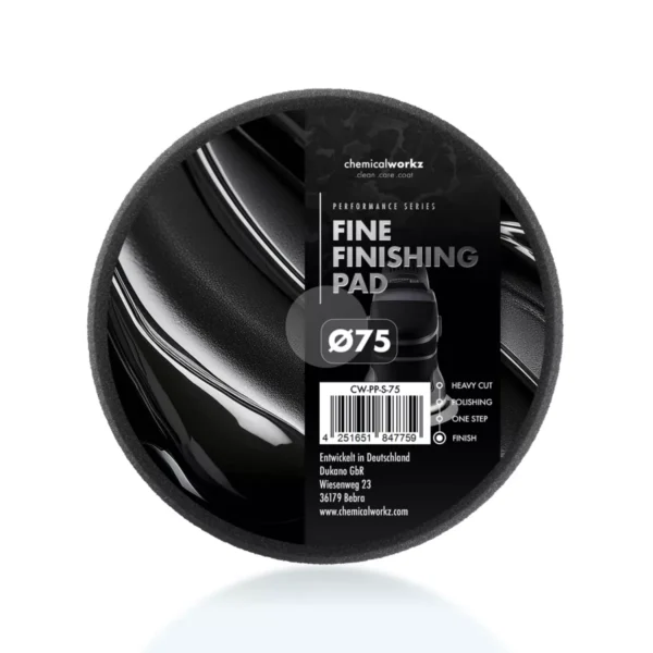 Chemicalworkz Fine Finishing Performance Pad 75mm – Crn